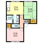 サンブリッジD棟の間取り画像