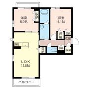 フォレナ西青木の間取り画像