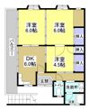 稲建ハイツ 2F西の間取り画像