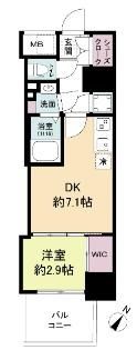 セレニテ神戸ミラクの間取り画像