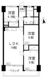 野沢3丁目仮住まいマンションの間取り画像