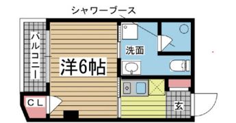 六甲台ベネフィックの間取り画像