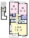 シャレードBの間取り画像