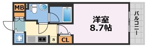 エスライズ日本橋の間取り画像