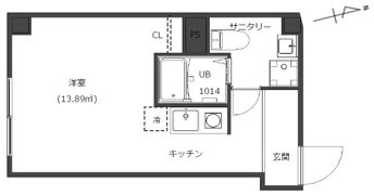ウィズ高島平の間取り画像