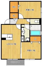 レスポワールIの間取り画像