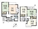 テラスハウス Aの間取り画像