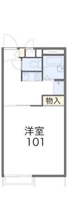レオパレスシーガルの間取り画像