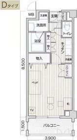 メイビル覚王山の間取り画像