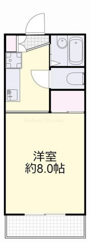 クイーンコーポの間取り画像