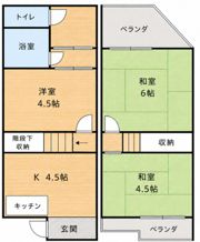 大東市北条7の間取り画像