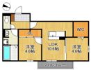 MER行事 B棟の間取り画像