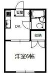 コーポ国木田の間取り画像