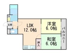 メゾンブロンシュの間取り画像