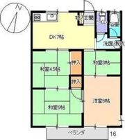 本熊荘の間取り画像