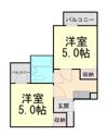 六龍苑岡町の間取り画像