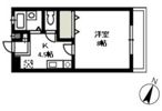 メープル湊 Aの間取り画像