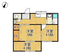 西王子町タウンハウスの間取り画像