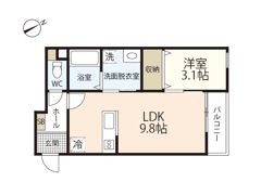 ViVi五日市の間取り画像