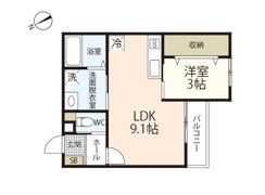 ViVi五日市の間取り画像