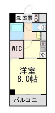 フローライト蛍池の間取り画像