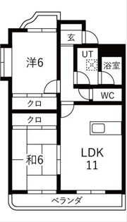 パークメゾン森本の間取り画像