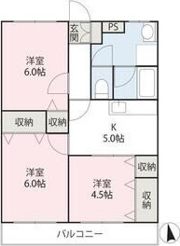 マンションHONAMI Ⅰの間取り画像