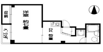 クレストTKの間取り画像