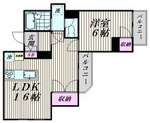 日経エスプラナードの間取り画像