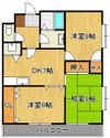 ガーデンホームズ茶屋町の間取り画像
