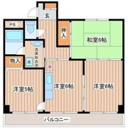 クレストール七北田公園の間取り画像
