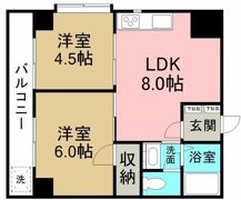 パレス葵の間取り画像