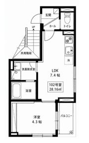 DEEP FORESTの間取り画像