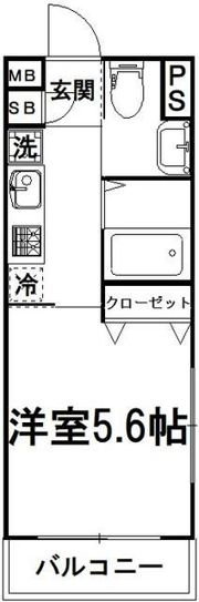 リビナ奥村の間取り画像