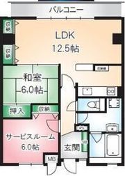 ディージービル小牧中央の間取り画像