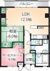 ディージービル小牧中央の間取り画像