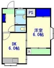 クレール五番館の間取り画像
