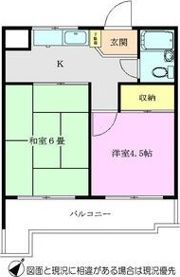 メゾン溝沼の間取り画像