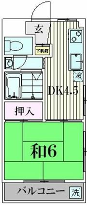 カーサ小林の間取り画像