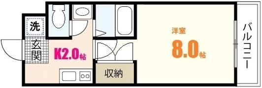 シーズ上西の間取り画像
