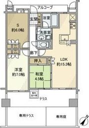 ネバーランドくずは東山の間取り画像
