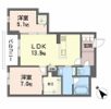 vivace日明の間取り画像