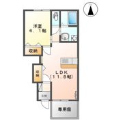 ナースリーイーストの間取り画像
