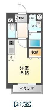 フロントハウス阿賀南Ⅱの間取り画像