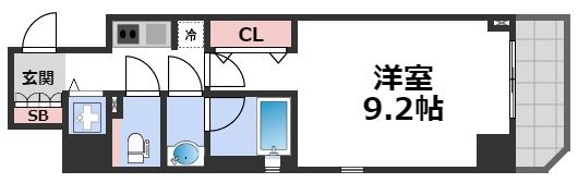 Fortuney大手前の間取り画像