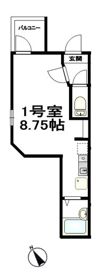 ワイズ横浜井土ヶ谷Stの間取り画像