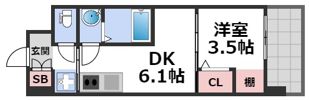Dimora難波の間取り画像
