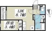FSモダンテラスの間取り画像