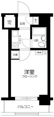 クリオ亀戸1番館の間取り画像