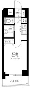 ステージファースト三軒茶屋Ⅱの間取り画像
